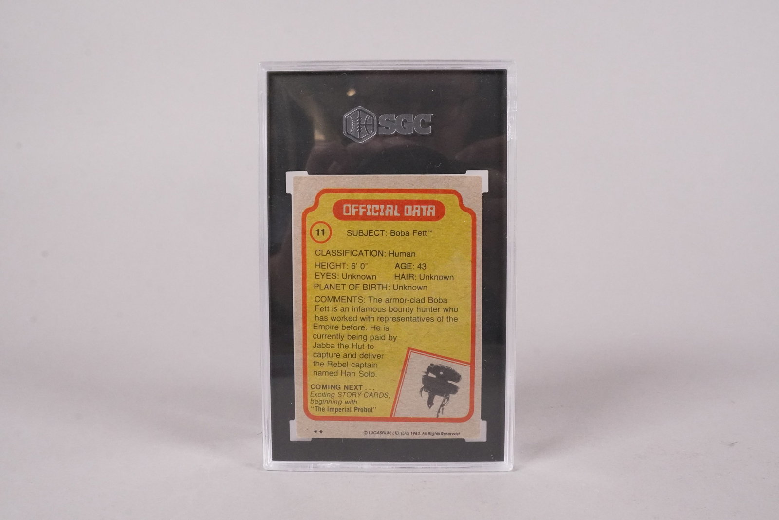 Lots Star Wars card graded - 5