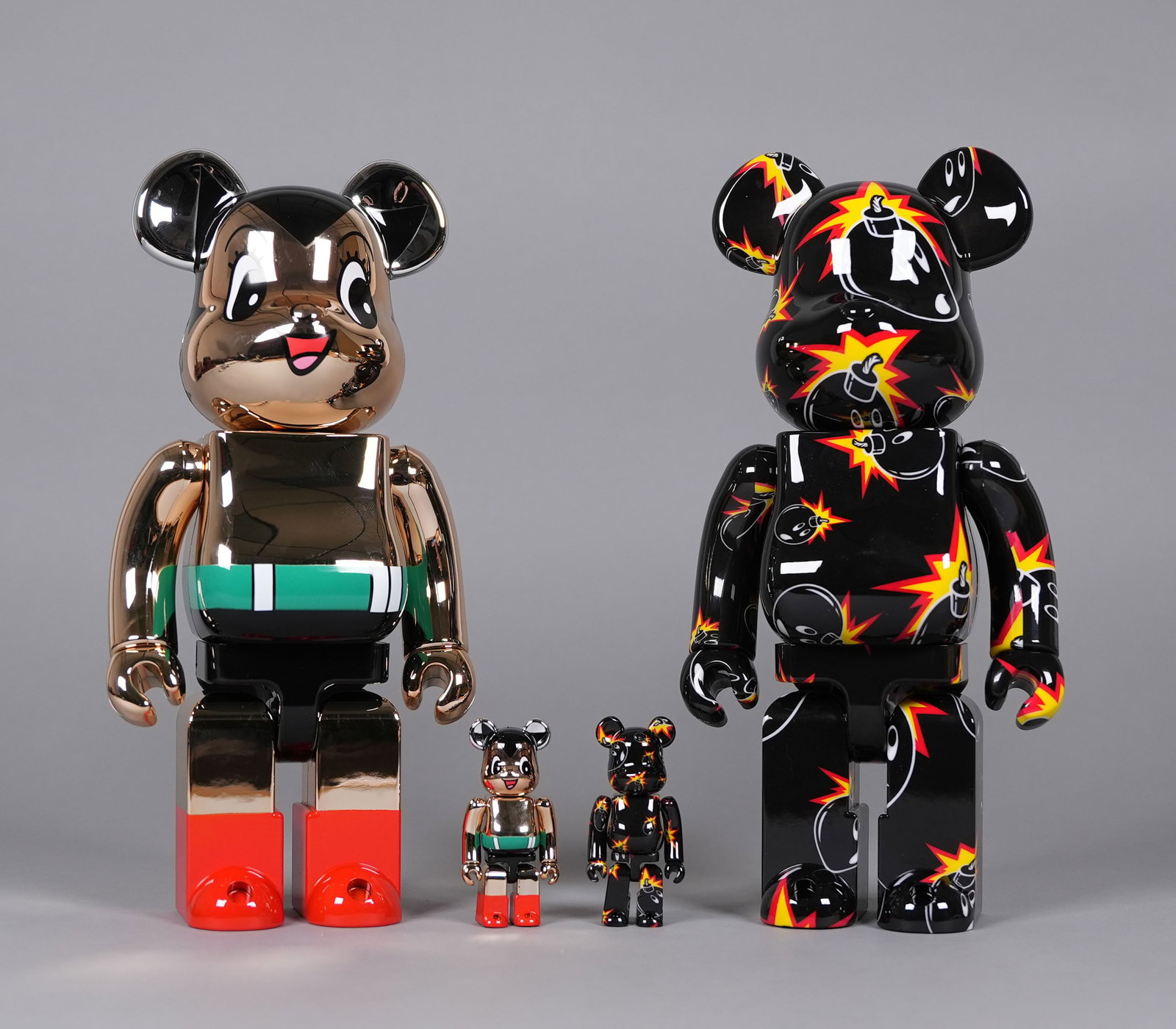 Lots limited BearBricks with box: Lots limited BearBricks figure with original box. Authentic.
