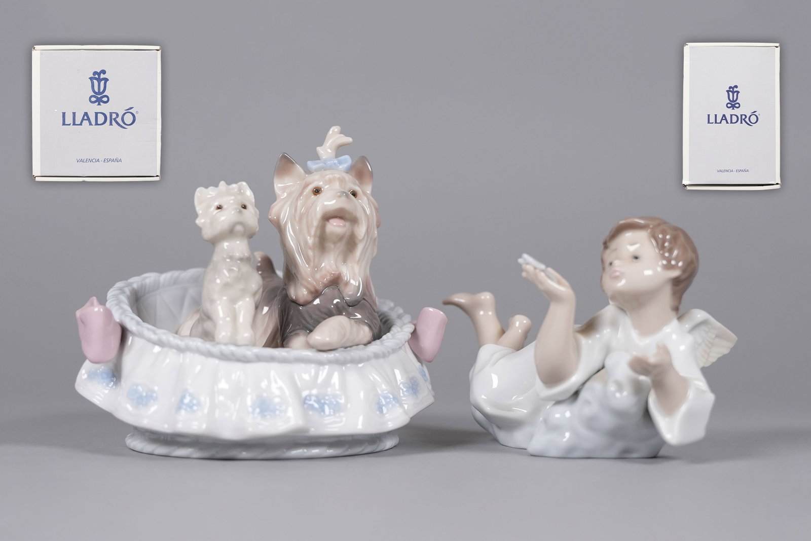 Lots Lladro figurines with box: Lots Lladro figurines with original box.