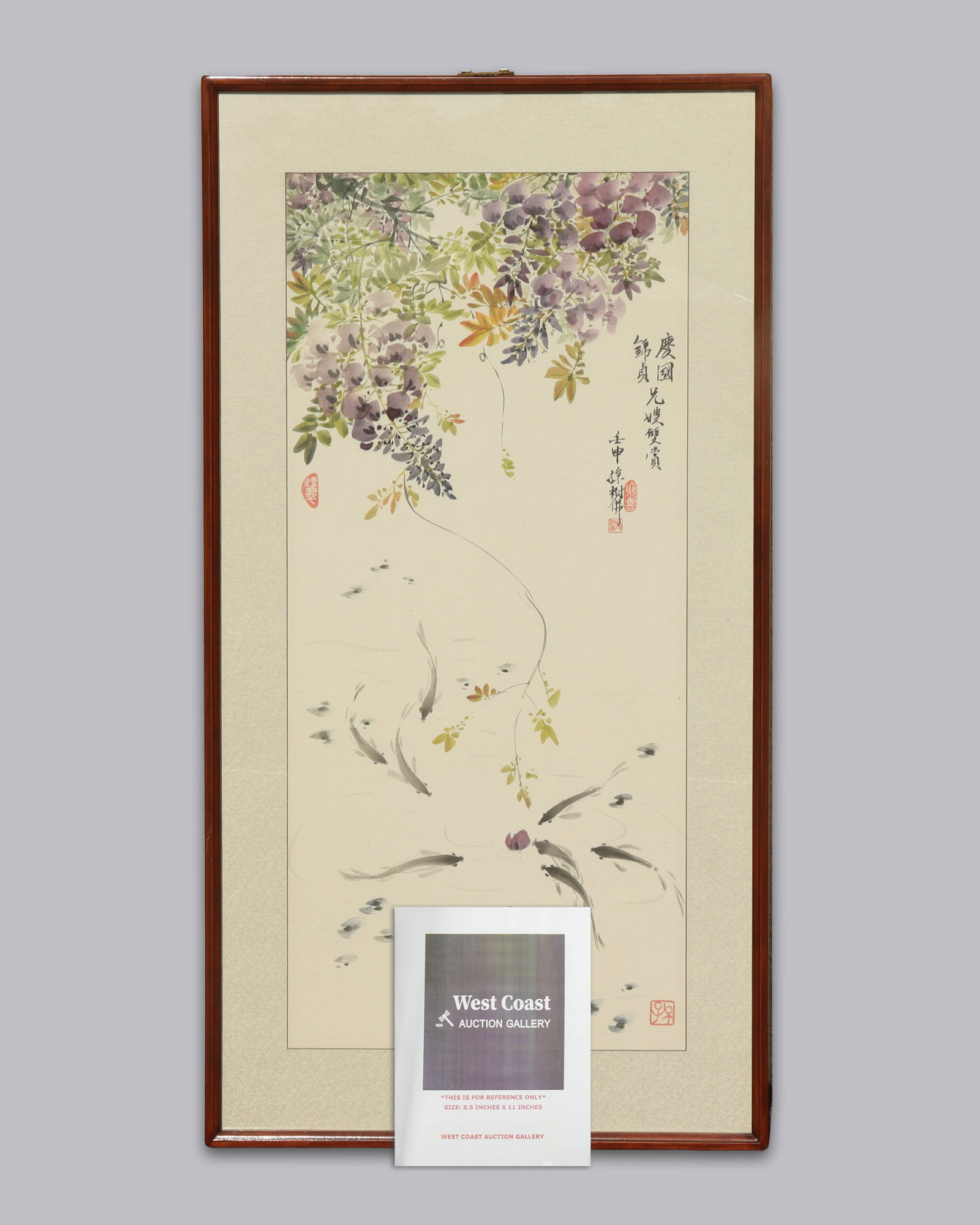 Chinese large framed painting - 2
