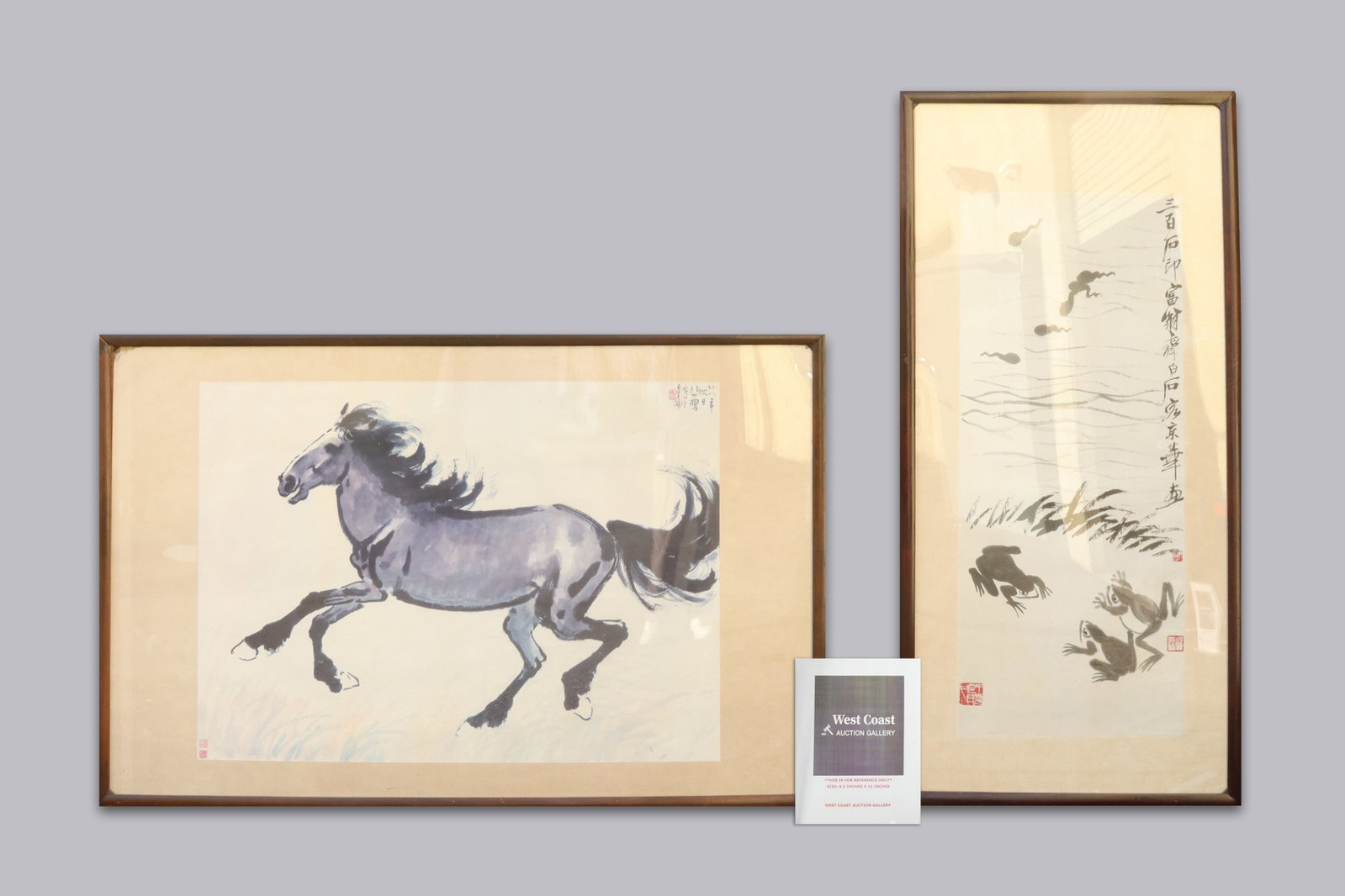 2 Chinese large framed art - 2