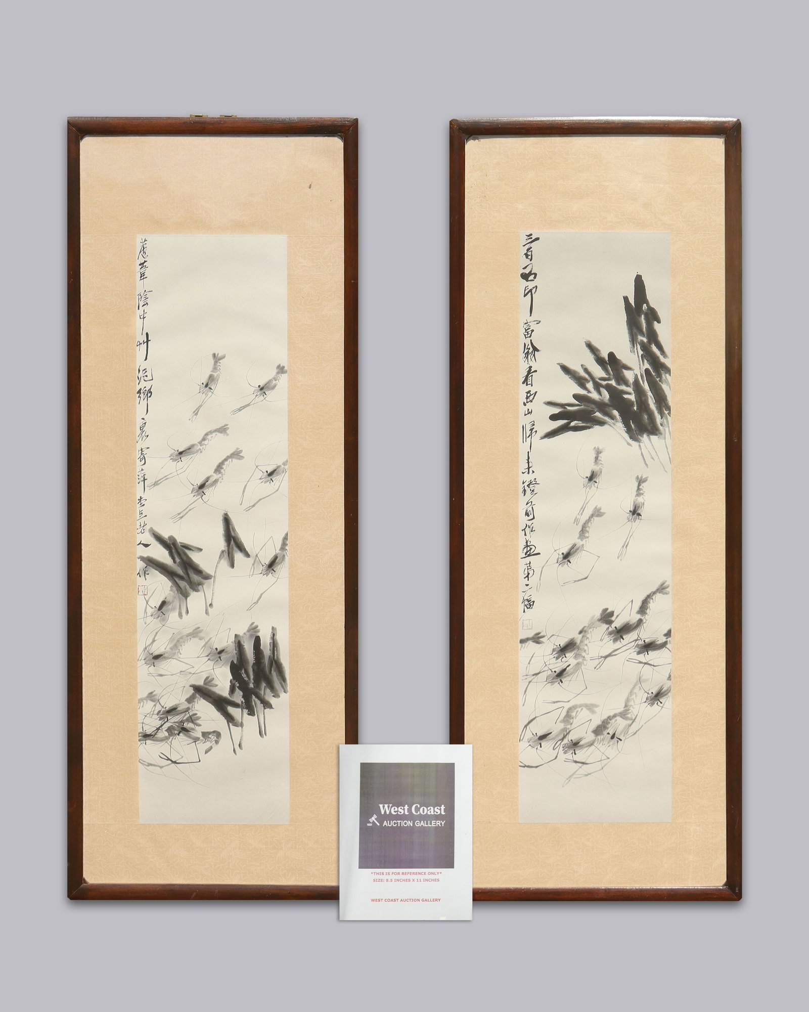 2 Chinese fine framed art - 2