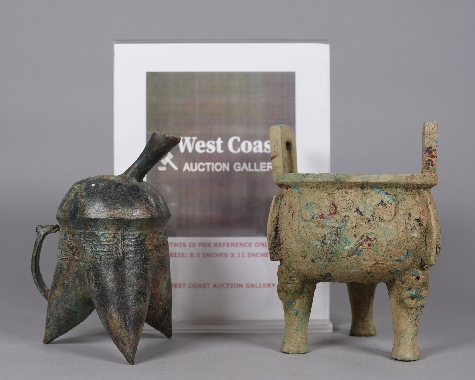 Lots Chinese bronze vessels - 2