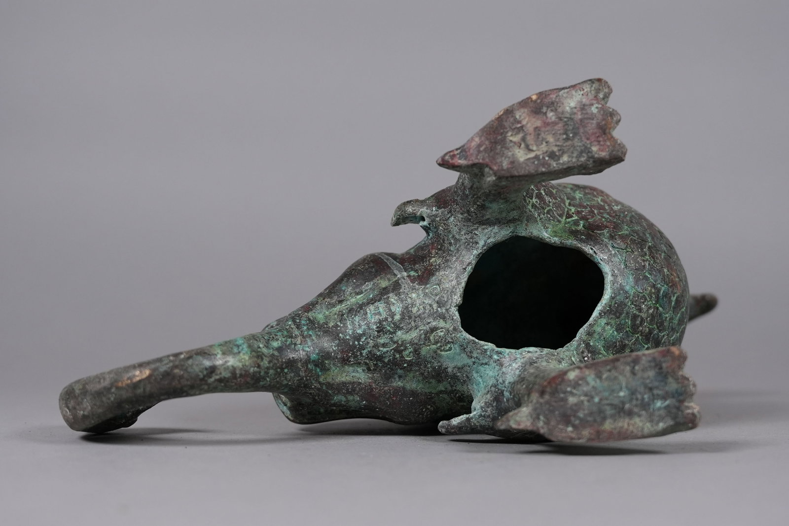 2 Chinese bronze vessels - 3
