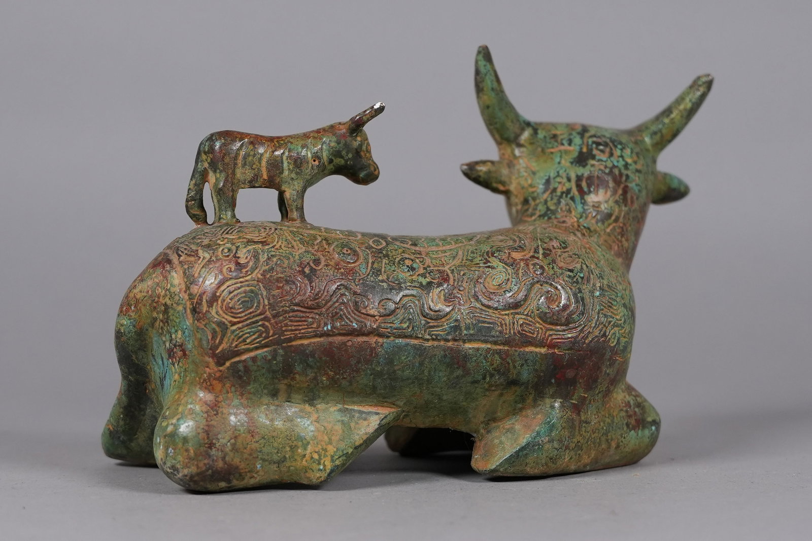 2 Chinese bronze vessels - 6