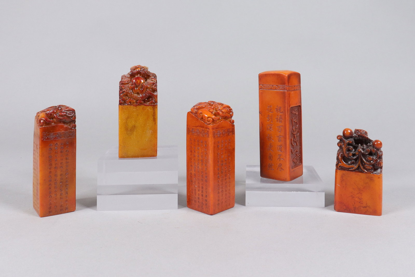 Lots Chinese carved seals (1 of 7)