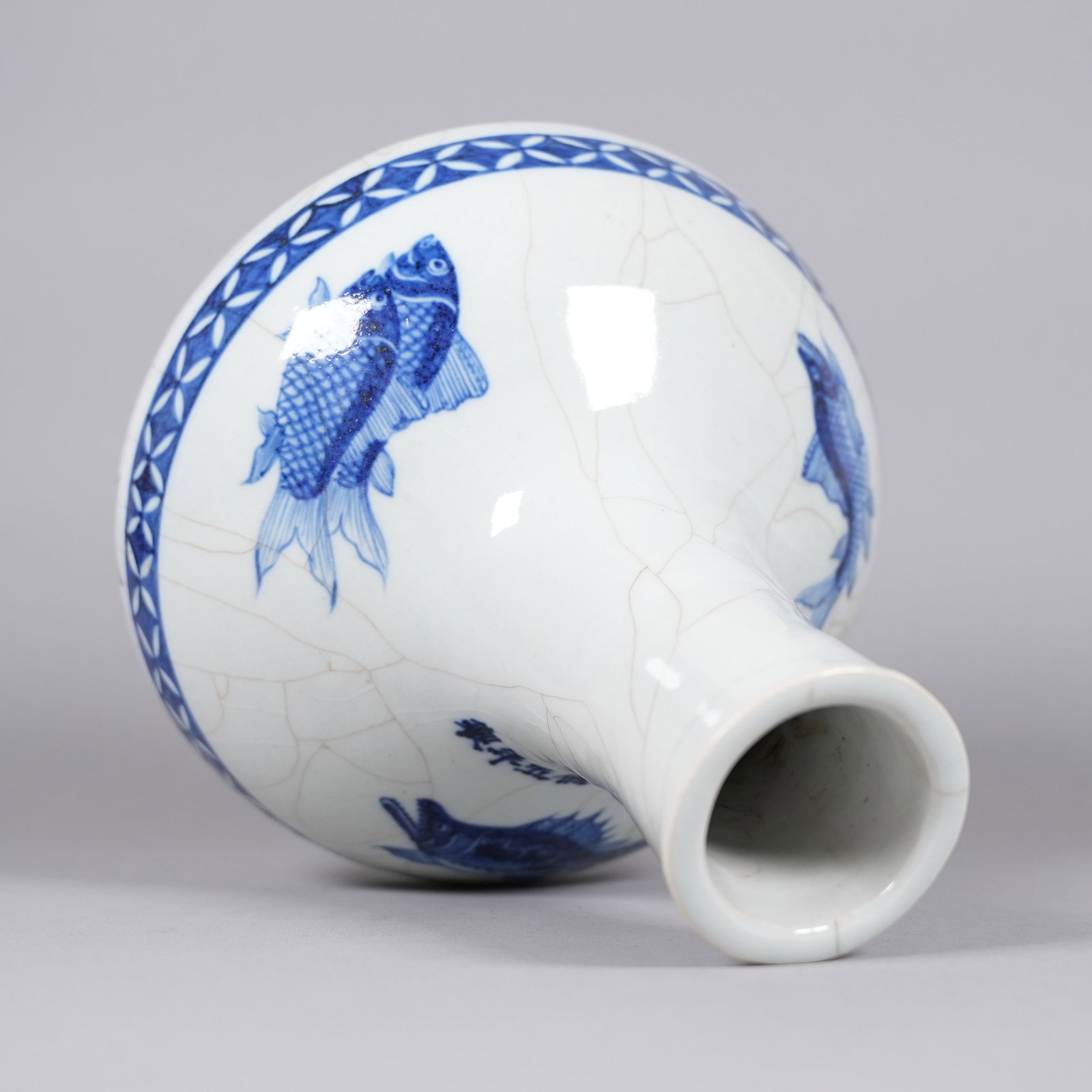 Lots Chinese b/w large vase - 3