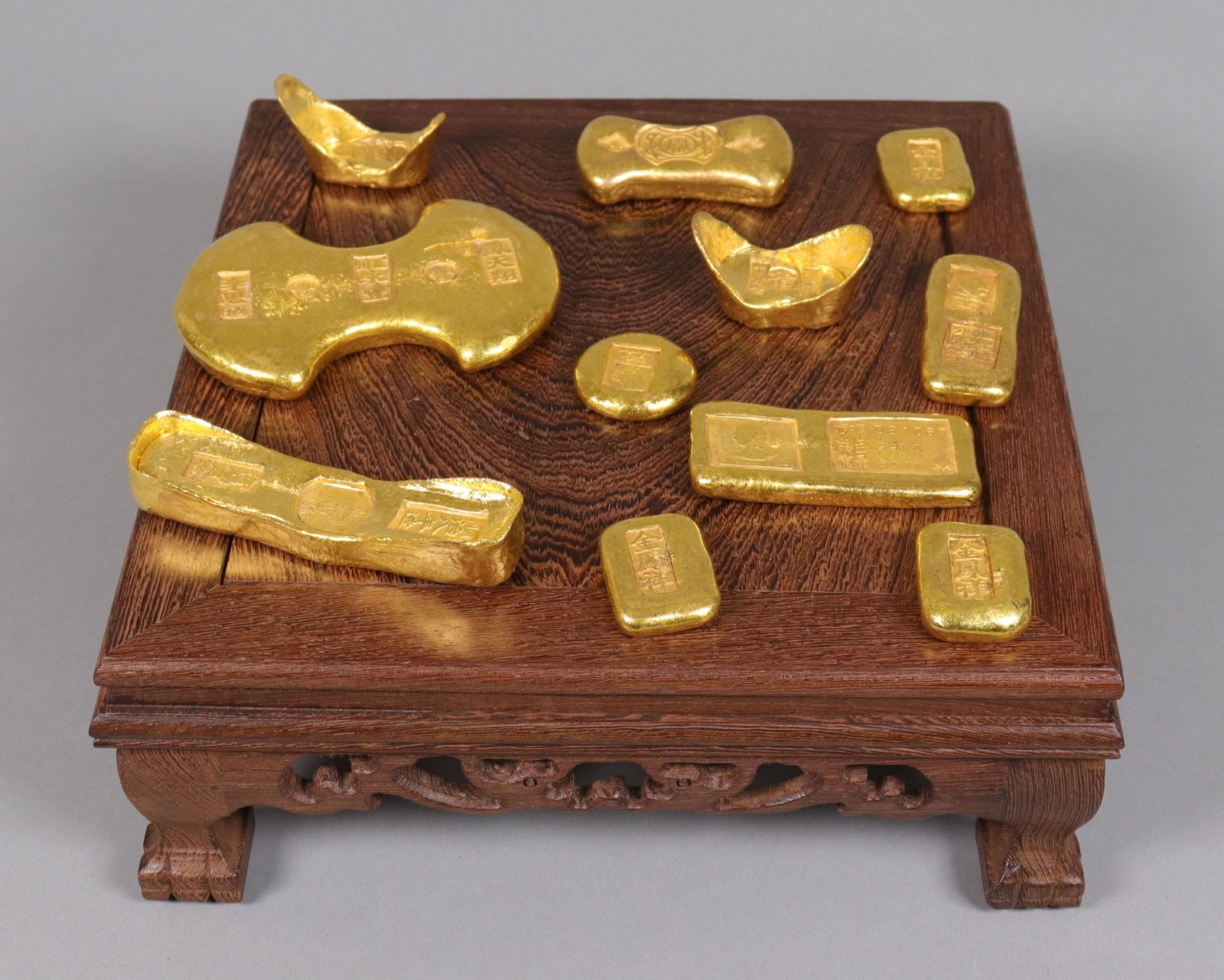 Lots Chinese ingots ungraded (1 of 6)