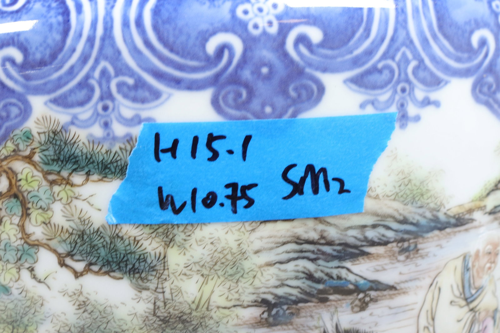 Chinese large fine pot - 8