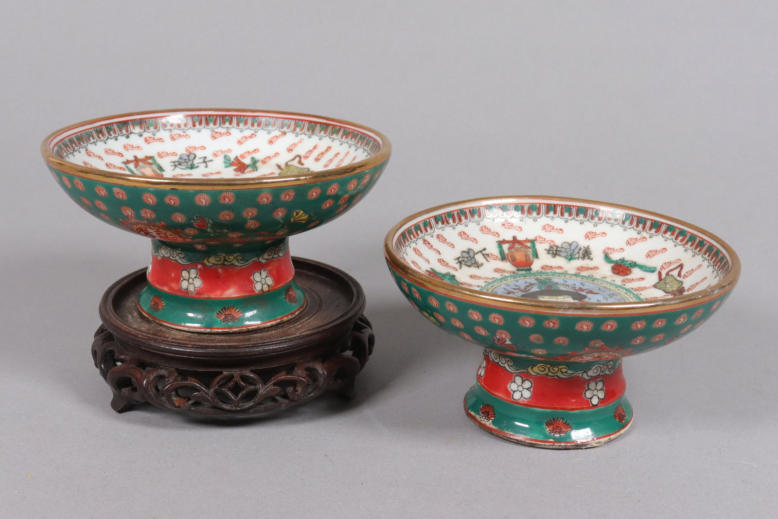 2 Chinese stem bowls (1 of 6)