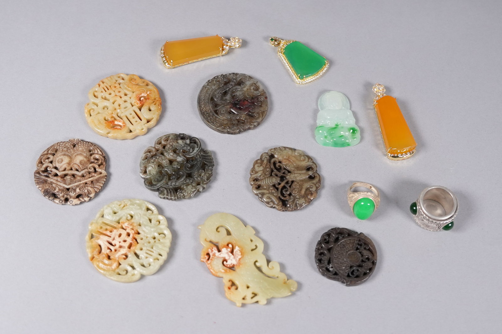 Lots Chinese fine jewelry: Lots Chinese fine jewelry.