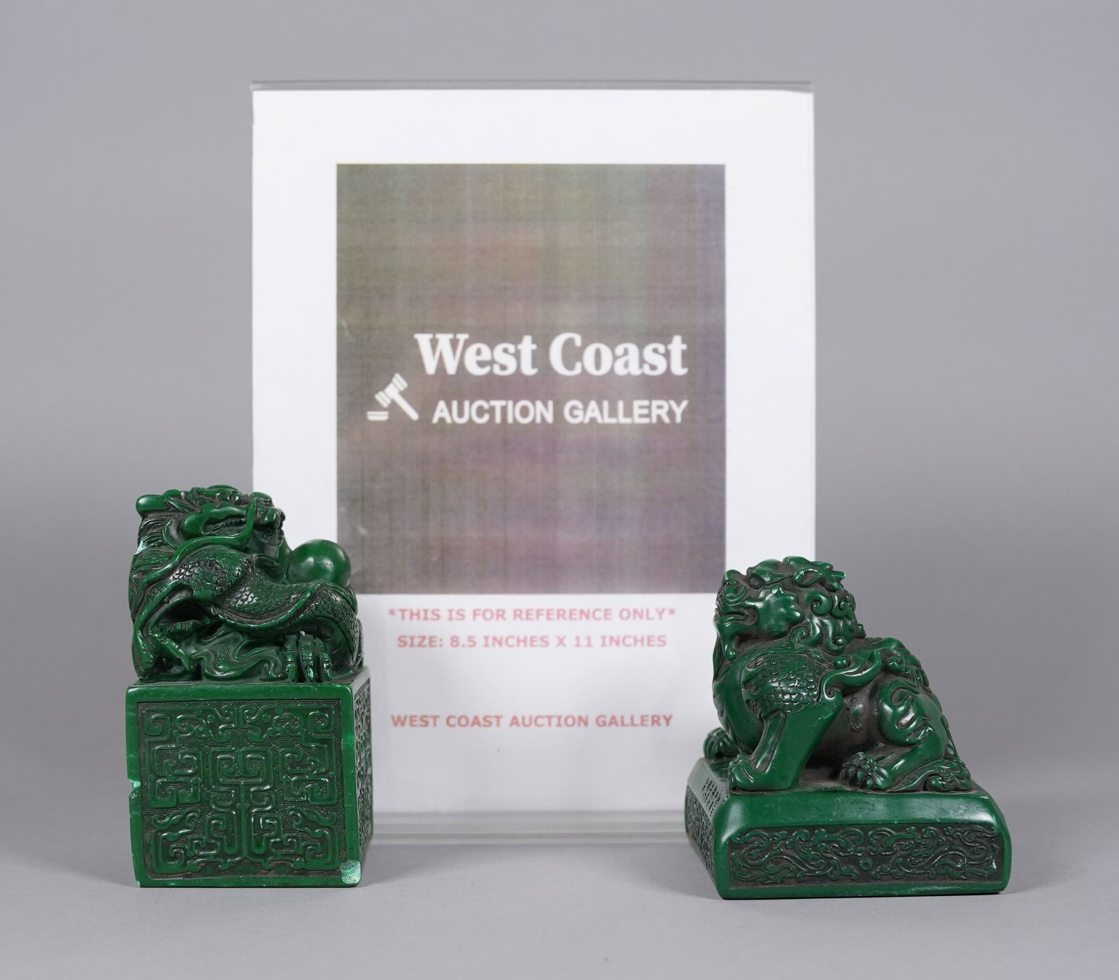 2 Chinese carved seals - 2