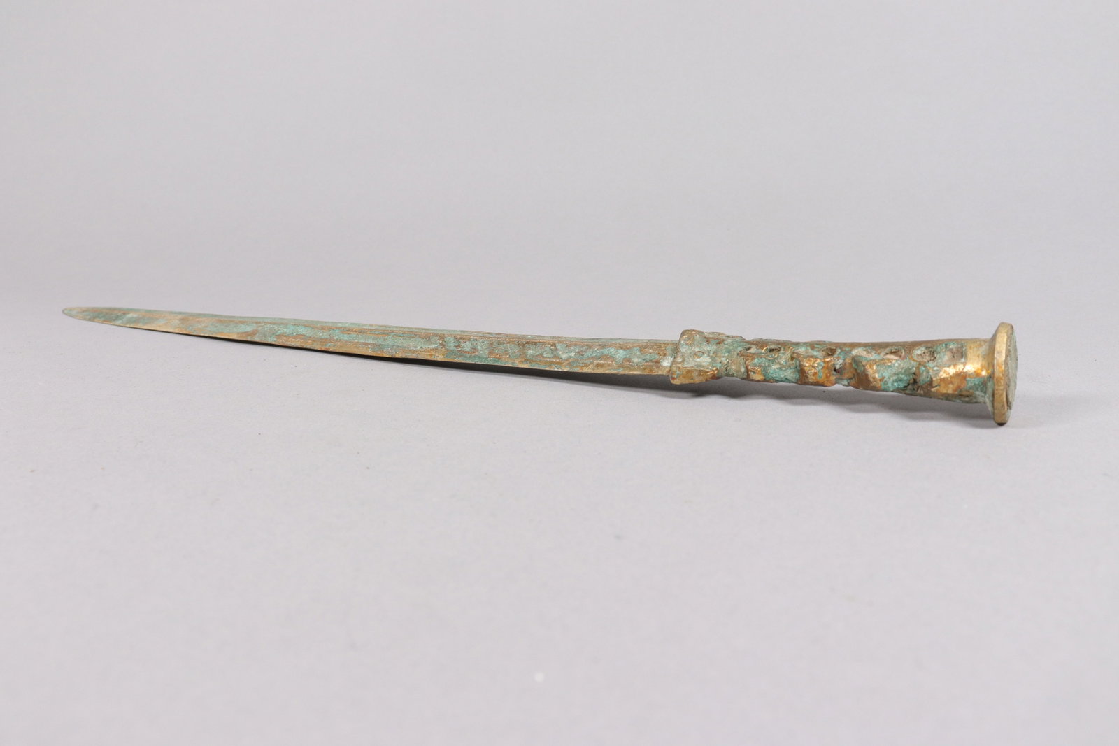 2 Chinese fine bronze sword - 3