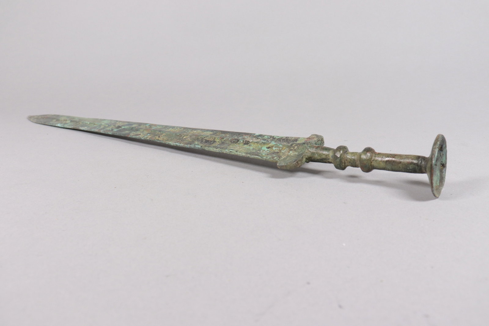 2 Chinese fine bronze sword - 5