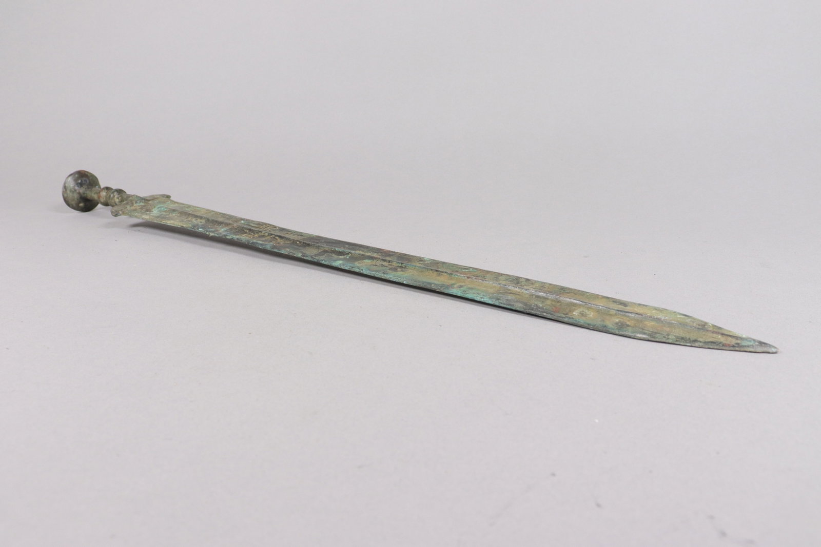 2 Chinese fine bronze sword - 6