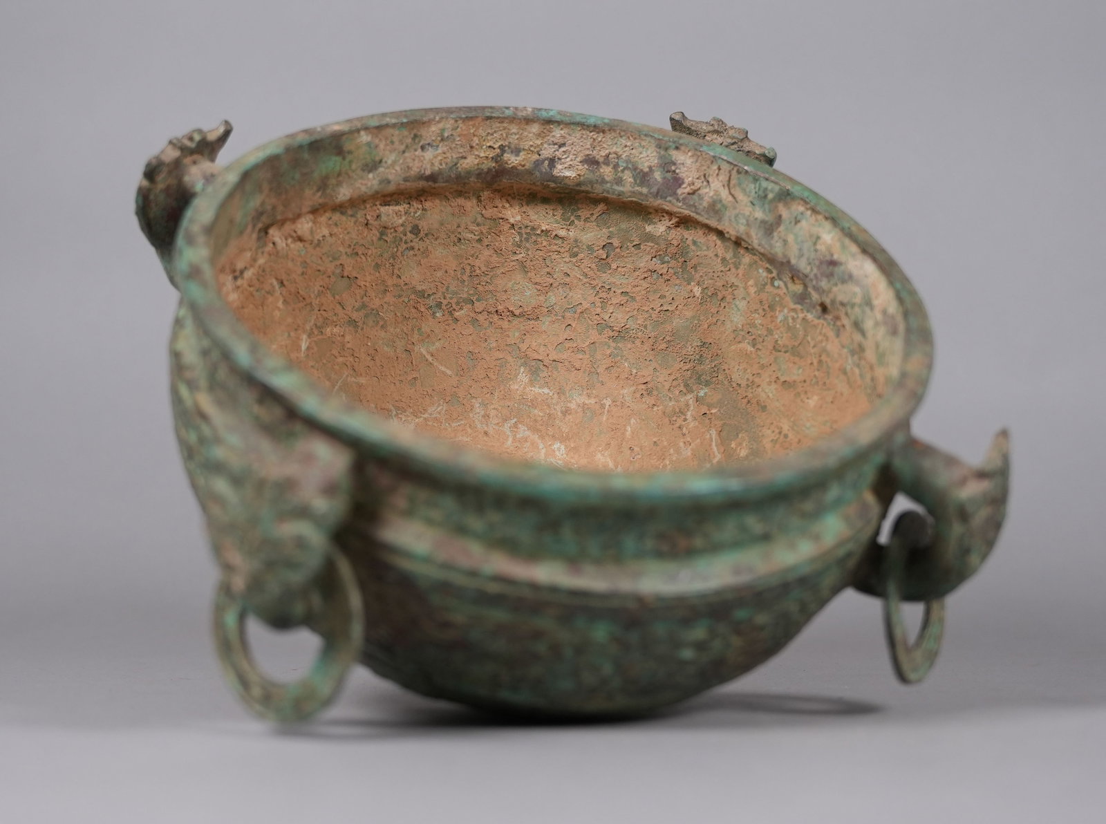 2 Chinese bronze vessels - 3