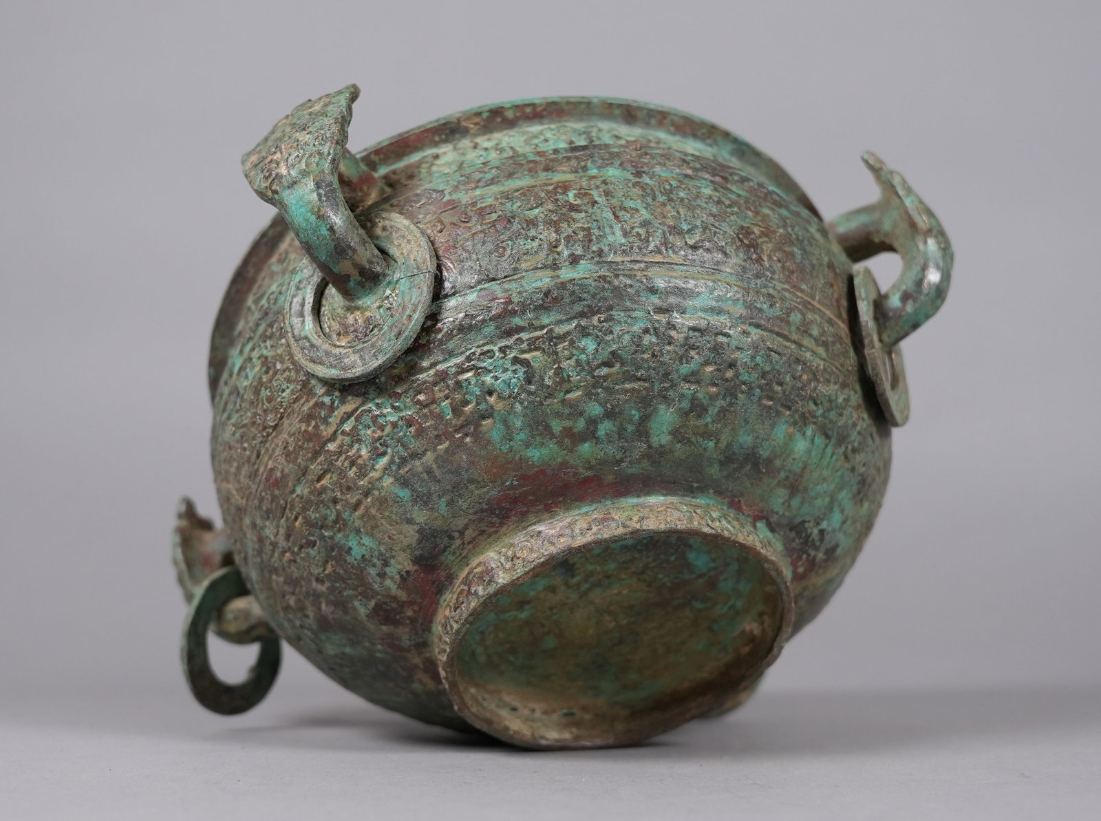 2 Chinese bronze vessels - 4