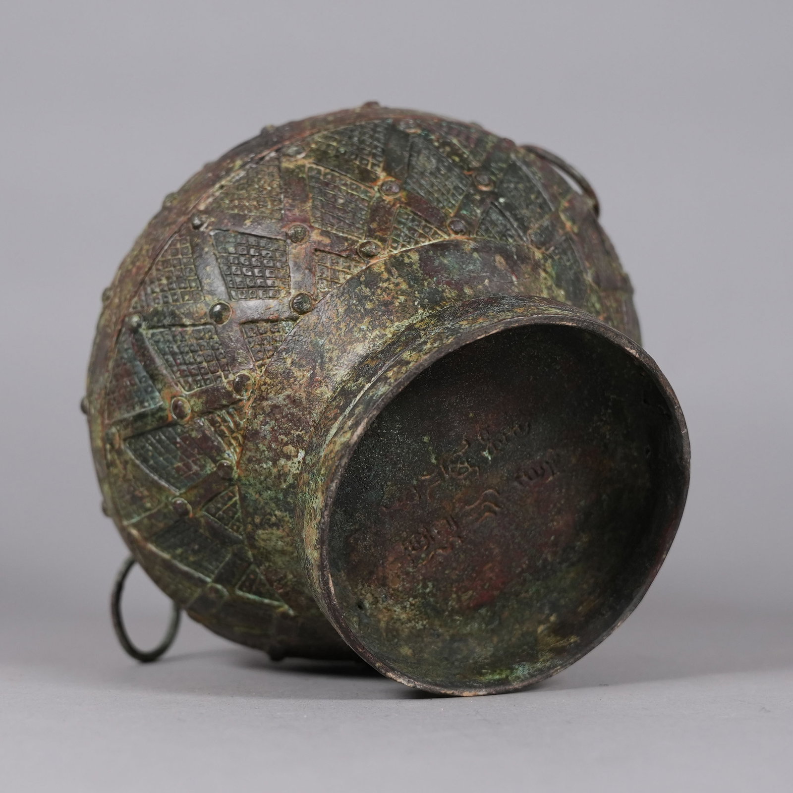 2 Chinese bronze vessels - 6