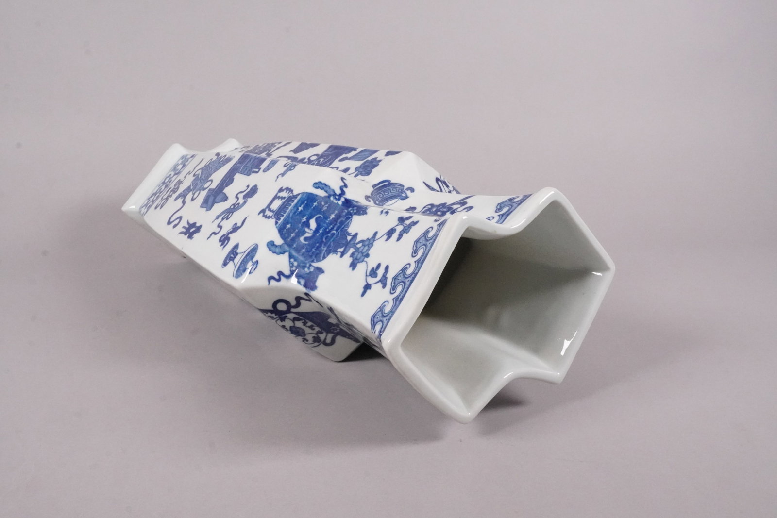 2 Chinese fine b/w vase - 3