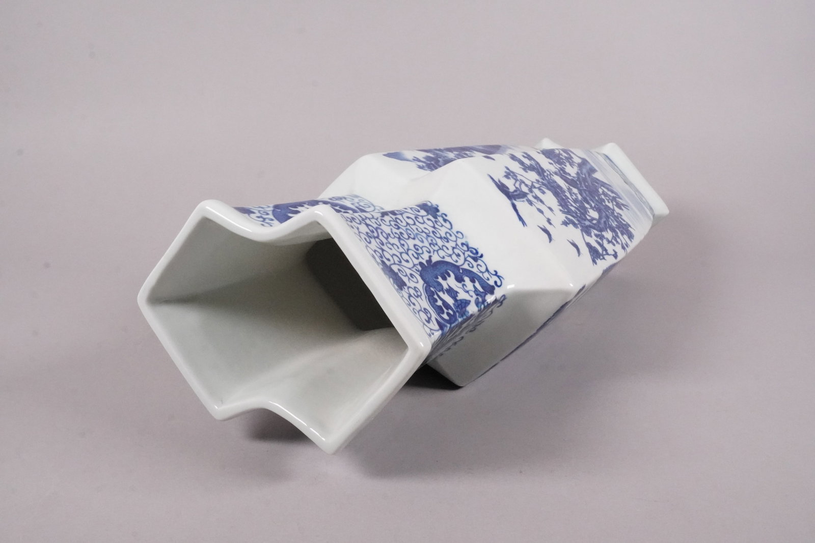 2 Chinese fine b/w vase - 5