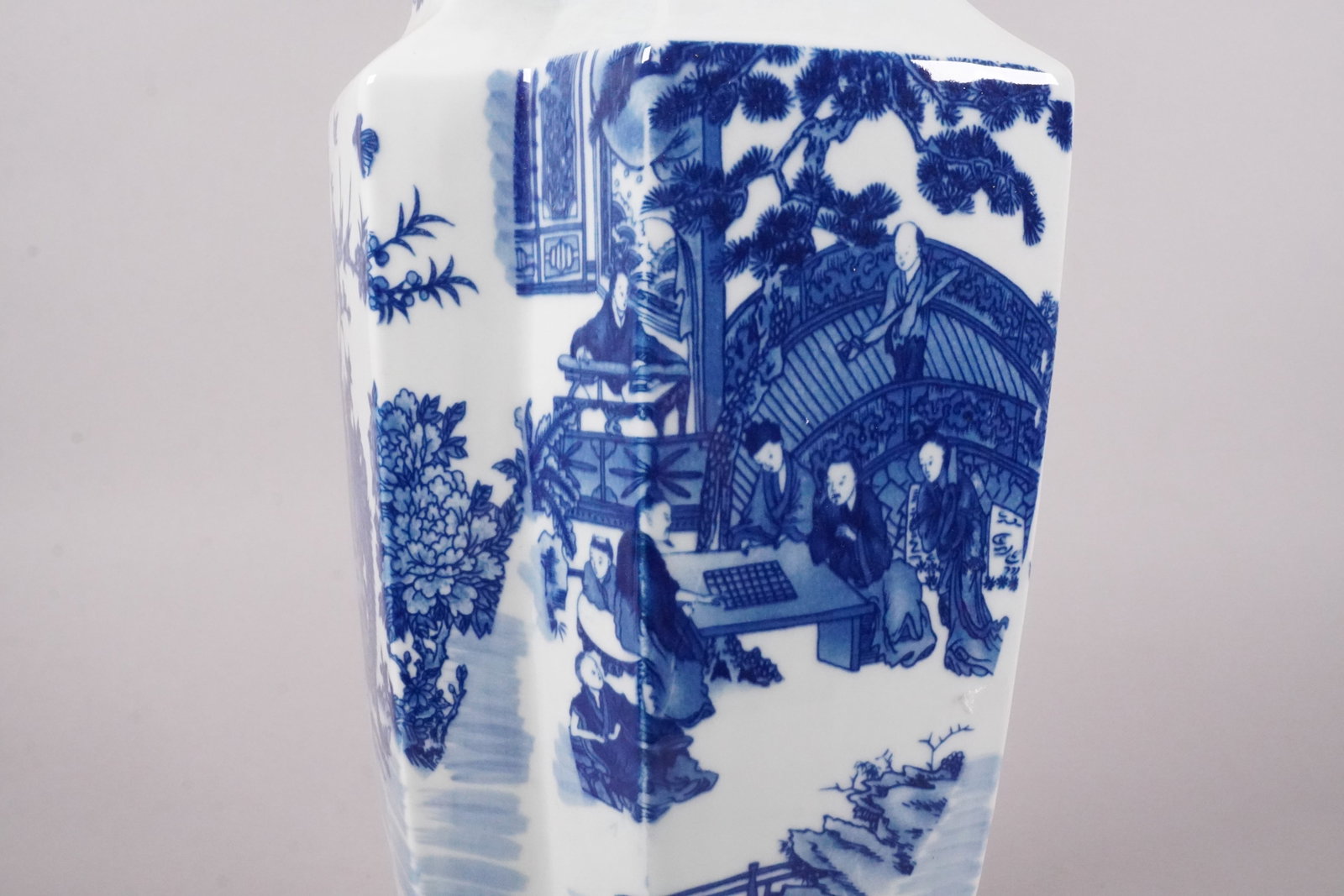 2 Chinese fine b/w vase - 7