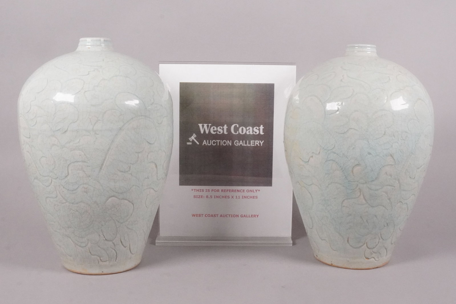 2 Chinese fine white vase - 2