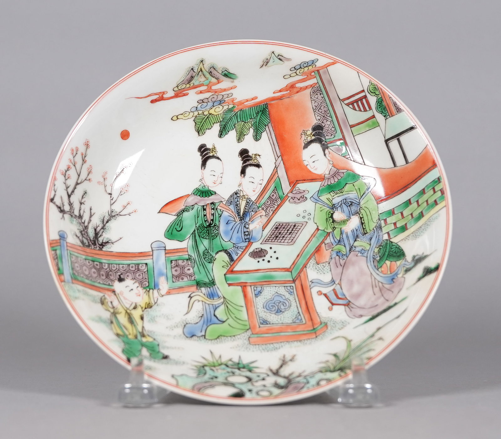 2 Chinese fine plates - 3