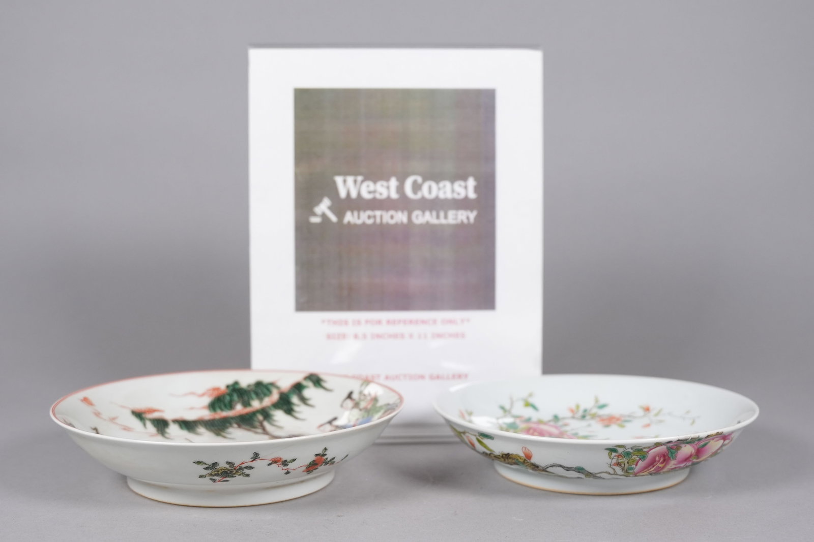 2 Chinese fine plates - 2