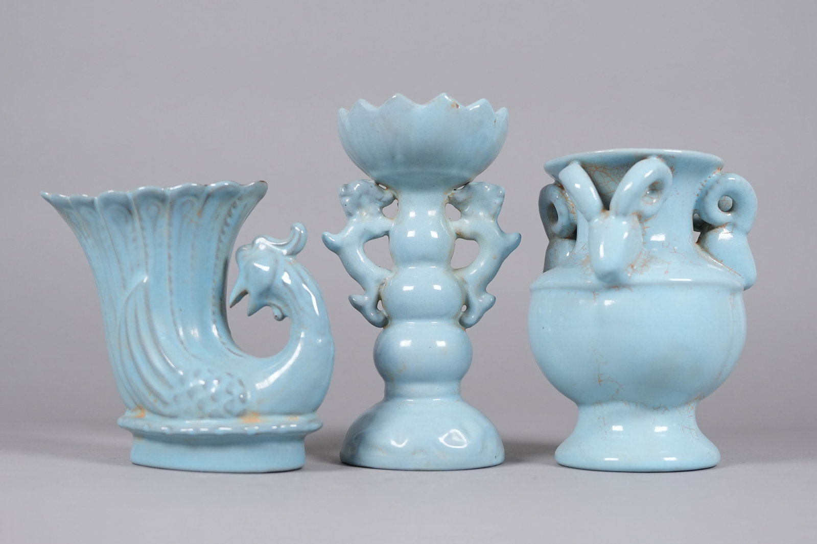 3 Chinese fine celadon vase (1 of 7)