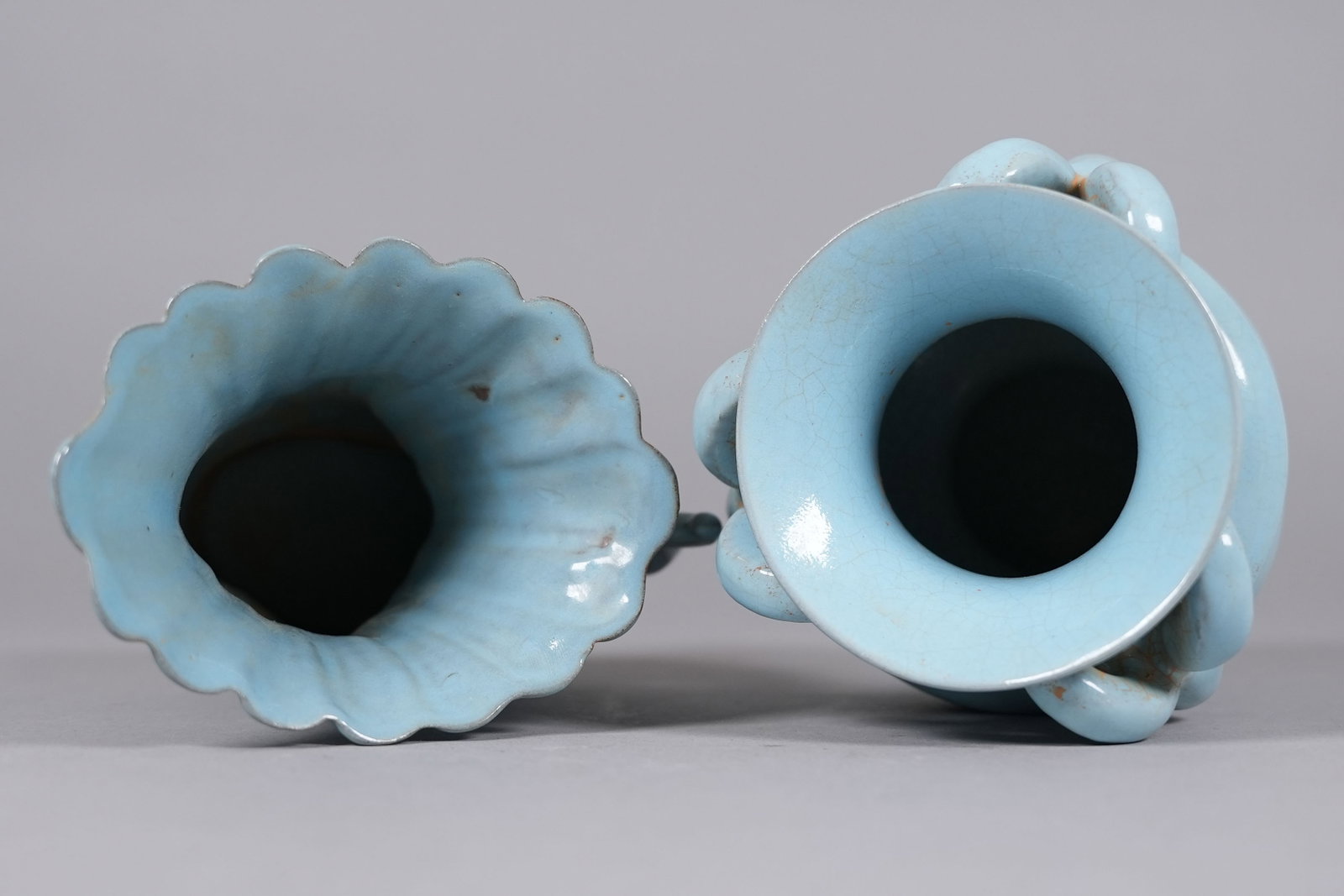 3 Chinese fine celadon vase - 3