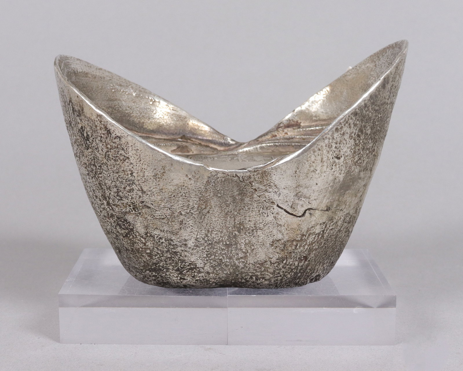 Chinese large heavy ingot ungraded: Chinese large heavy ingot ungraded. We do not guarantee its grading, material, age, engraving or carvings. All sales are final. No return.