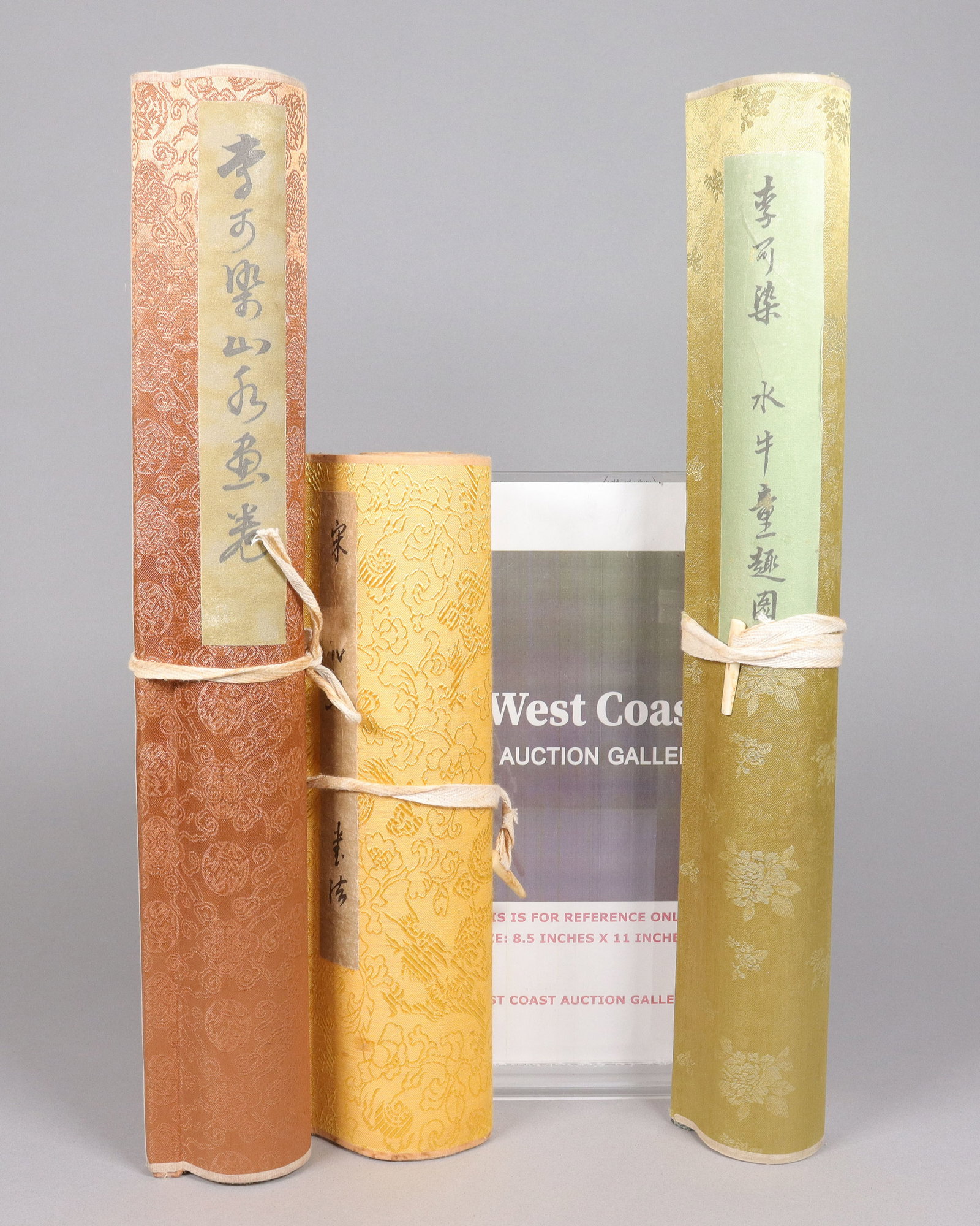 Lots Chinese art scrolls - 2
