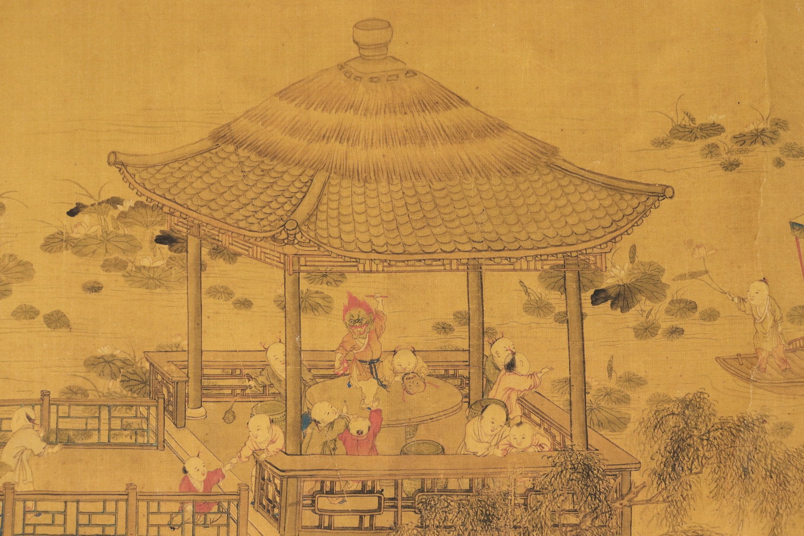 Lots Chinese art scrolls - 6
