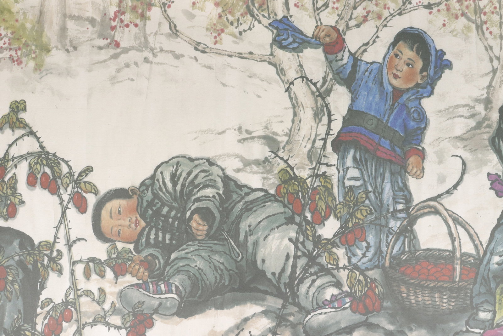 Lots Chinese art scrolls - 4