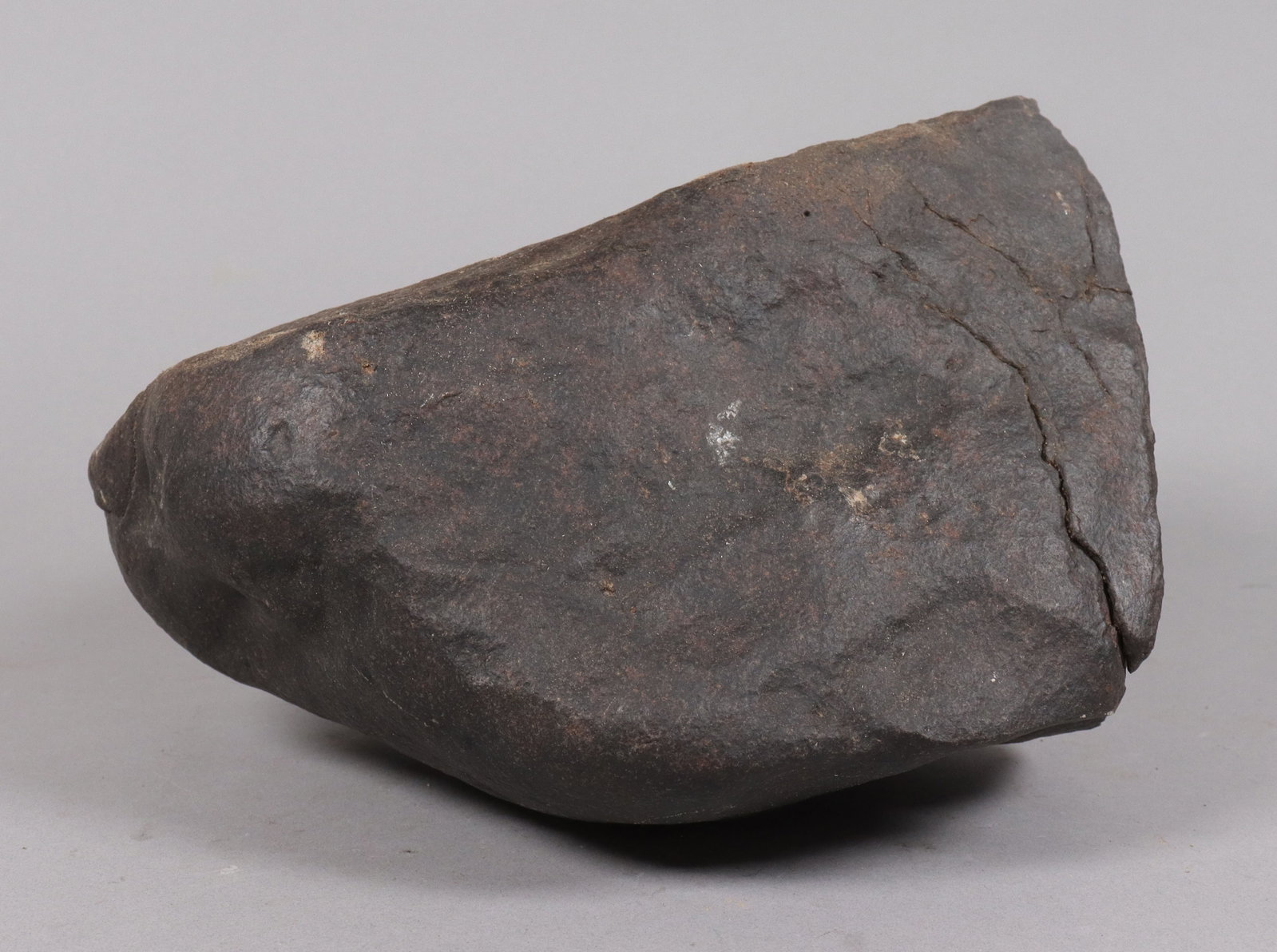 Chinese fine boulder possibly meteorite: Chinese large fine boulder, possibly meteorite. Condition selling it as is. All sales are final.