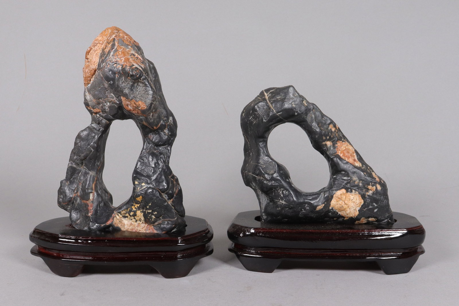 2 Chinese fine scholar rocks with stand (1 of 7)