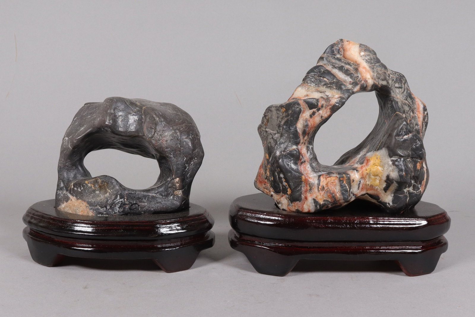 2 Chinese fine scholar rocks with stand (1 of 7)