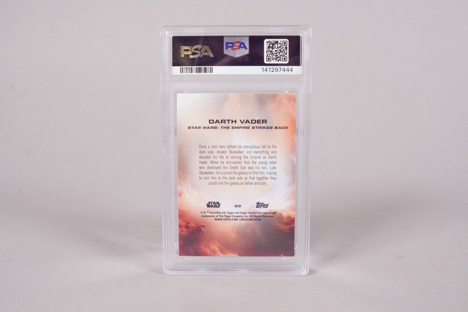 Lots Star Wars cards PSA - 5