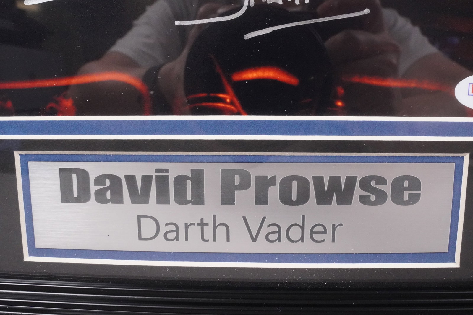David Prowse Darth Vader autograph PSA - 4