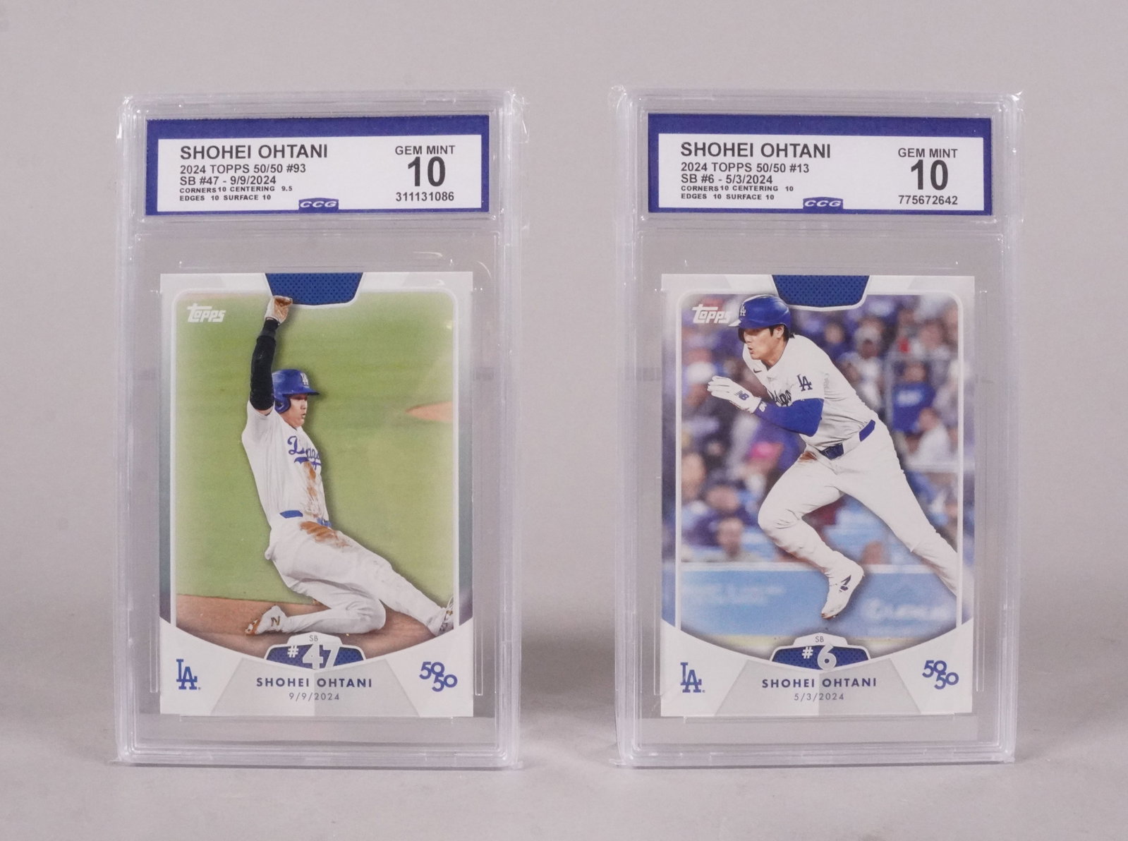 Lots Shohei Ohtani baseball cards: Lots Shohei Ohtani baseball cards, from an estate.