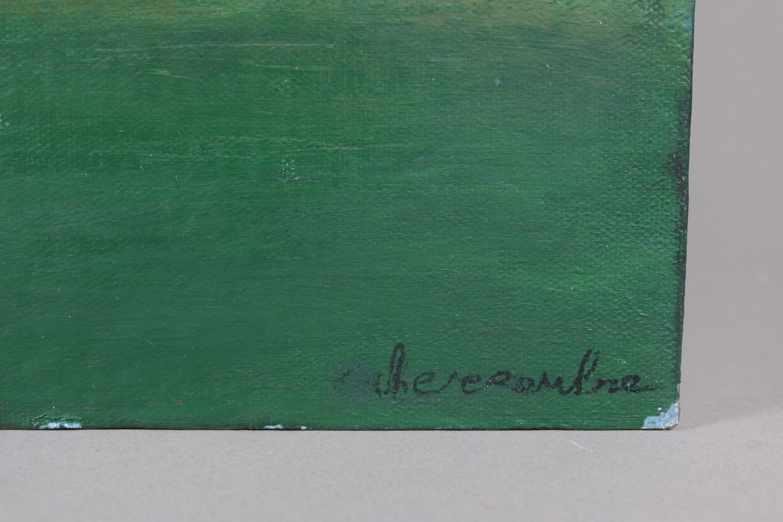Gertrude Abercrombie oil on board painting estate - 3
