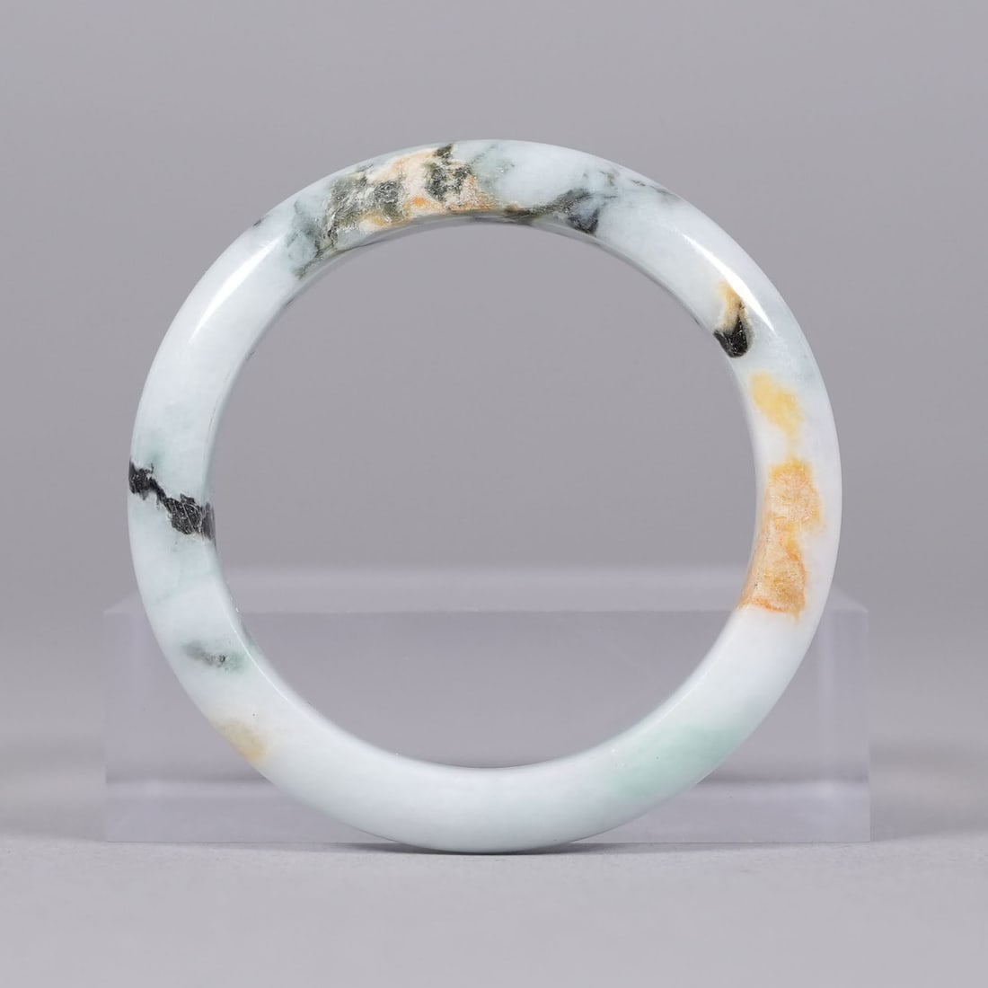 Chinese fine jadeite bangle - 3