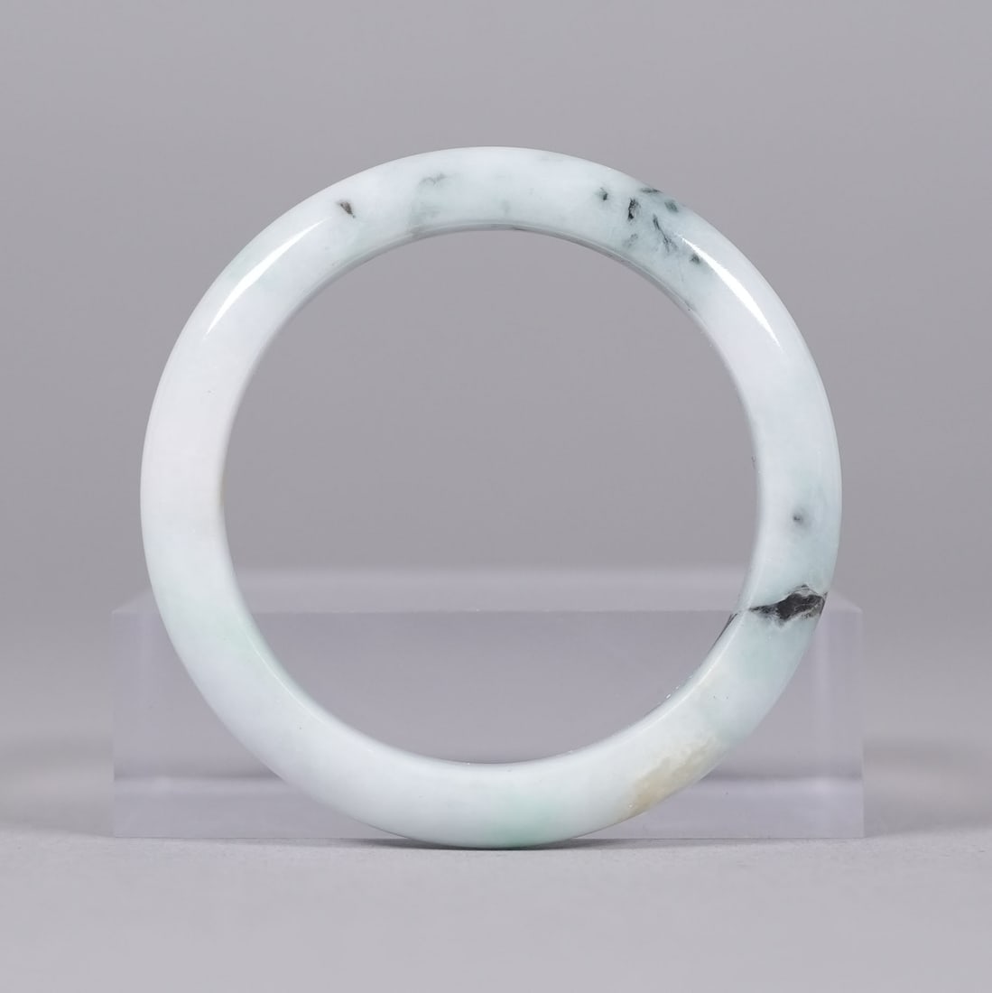 Chinese fine jadeite bangle - 4