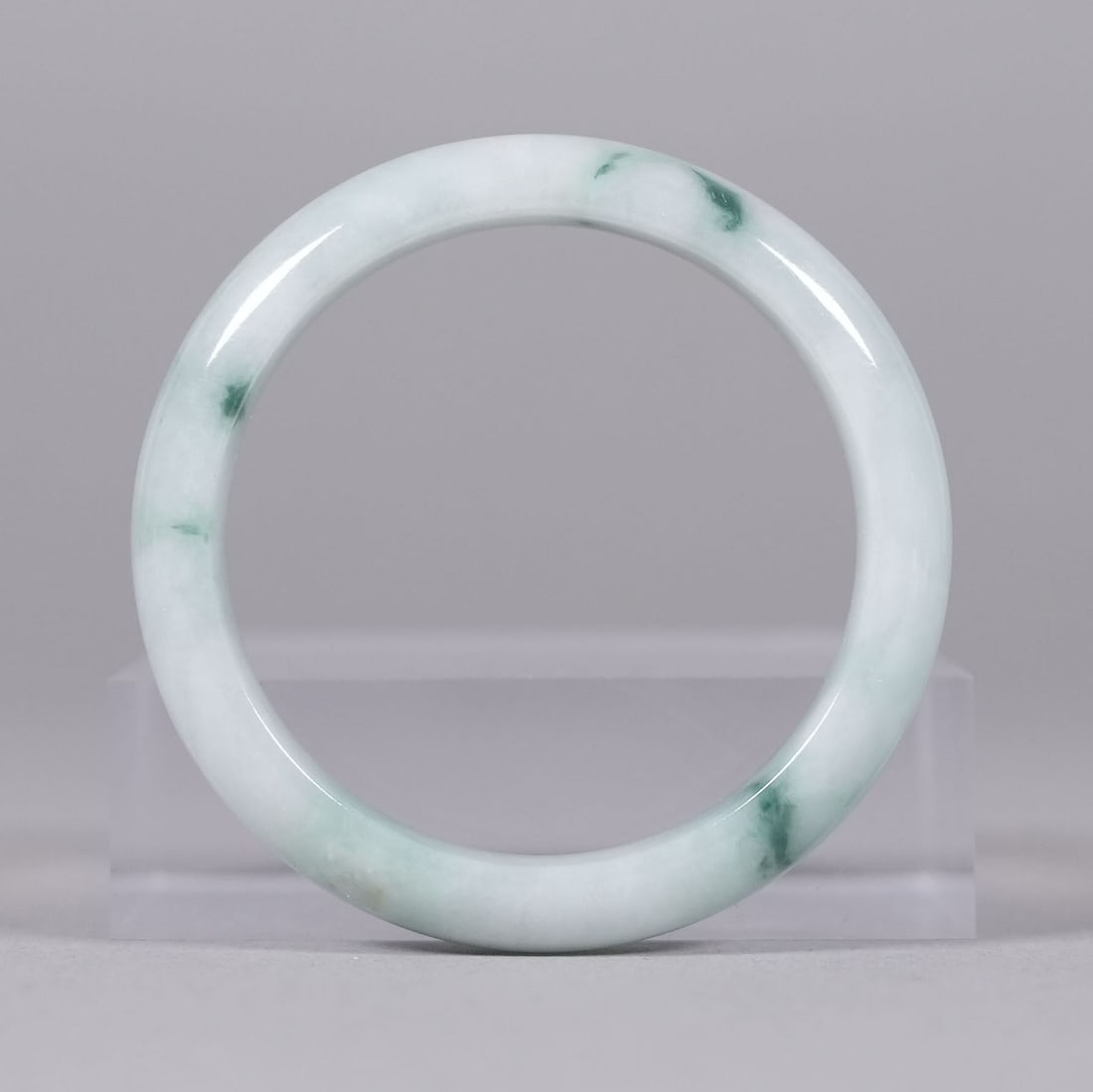 Chinese fine jadeite bangle - 3