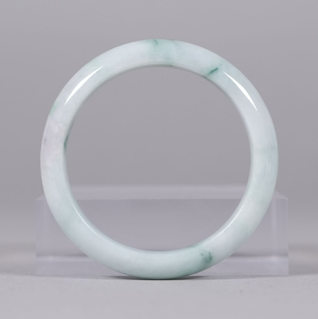 Chinese fine jadeite bangle - 4