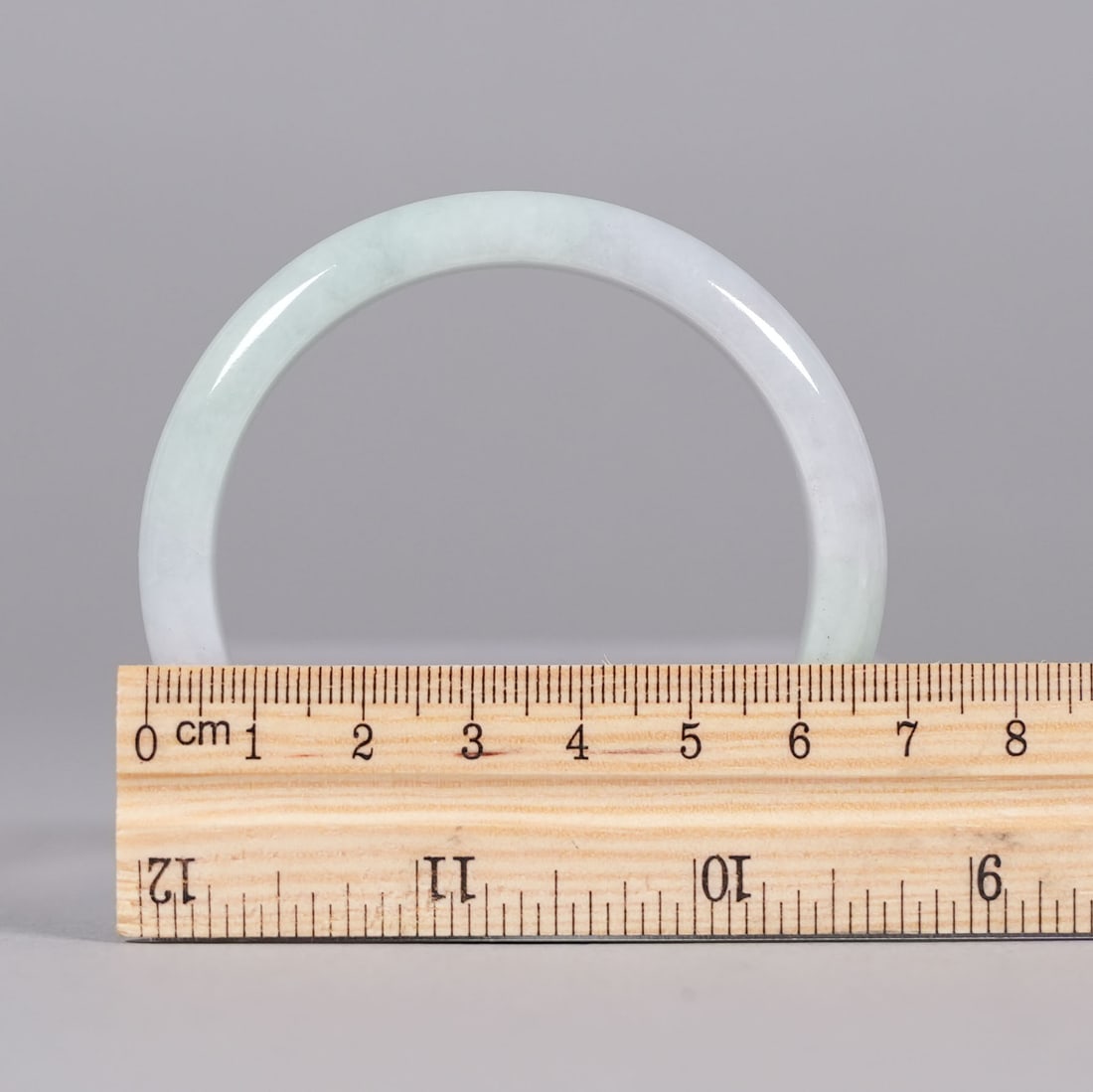 Chinese fine jadeite bangle - 3