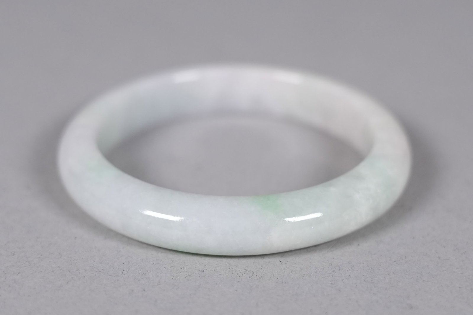 Chinese fine jadeite bangle - 7