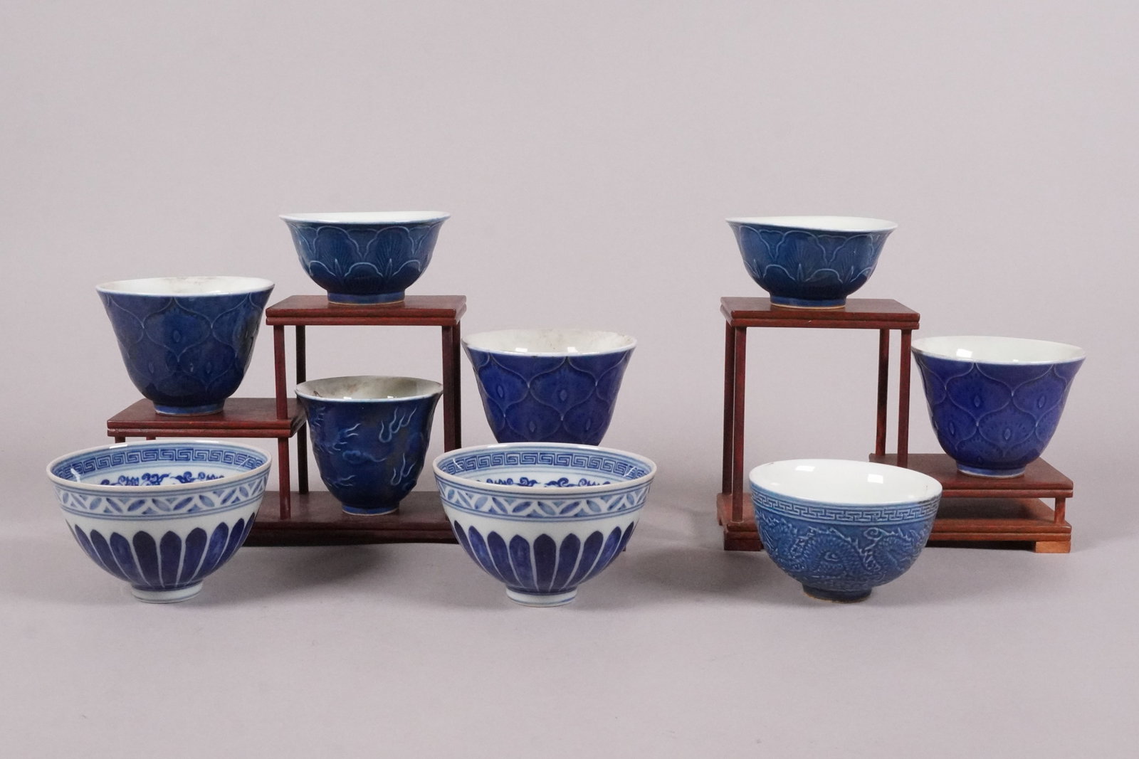 Lots Chinese fine porcelain cups: Lots Chinese fine porcelain cups.