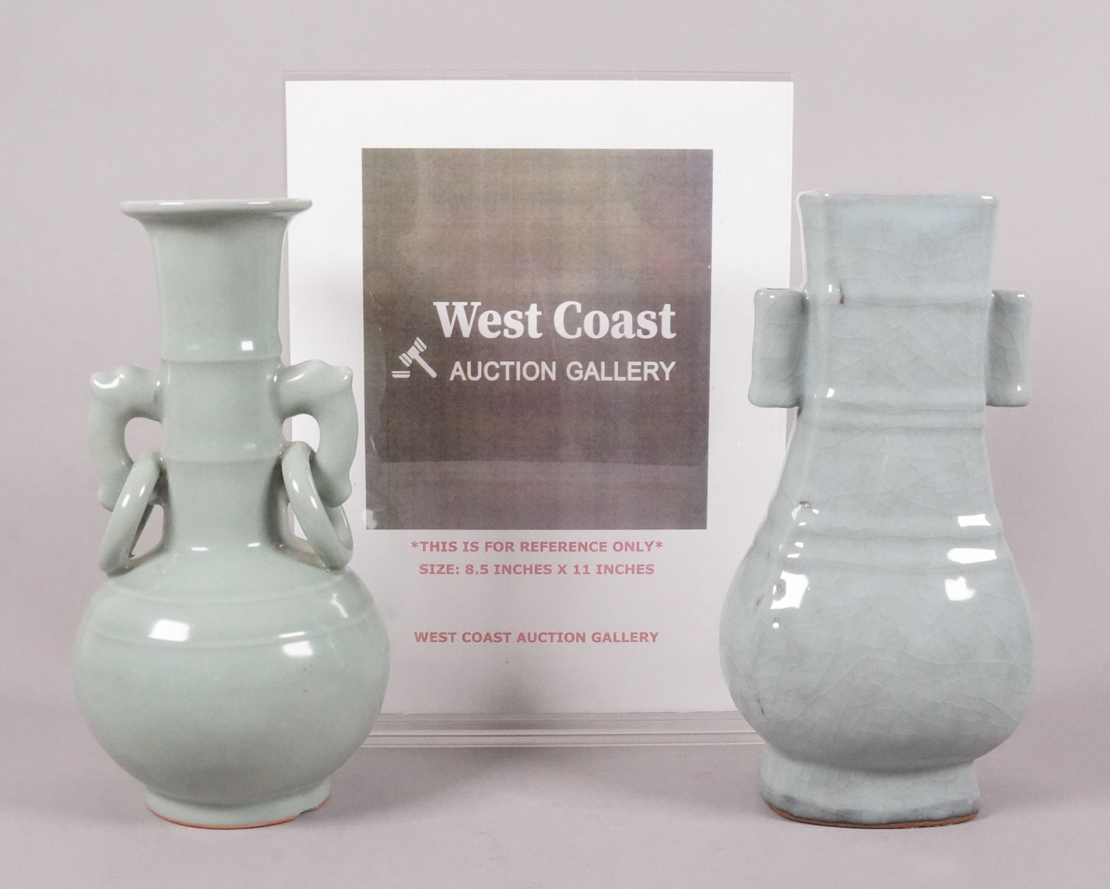 2 Chinese fine crackled vase - 2