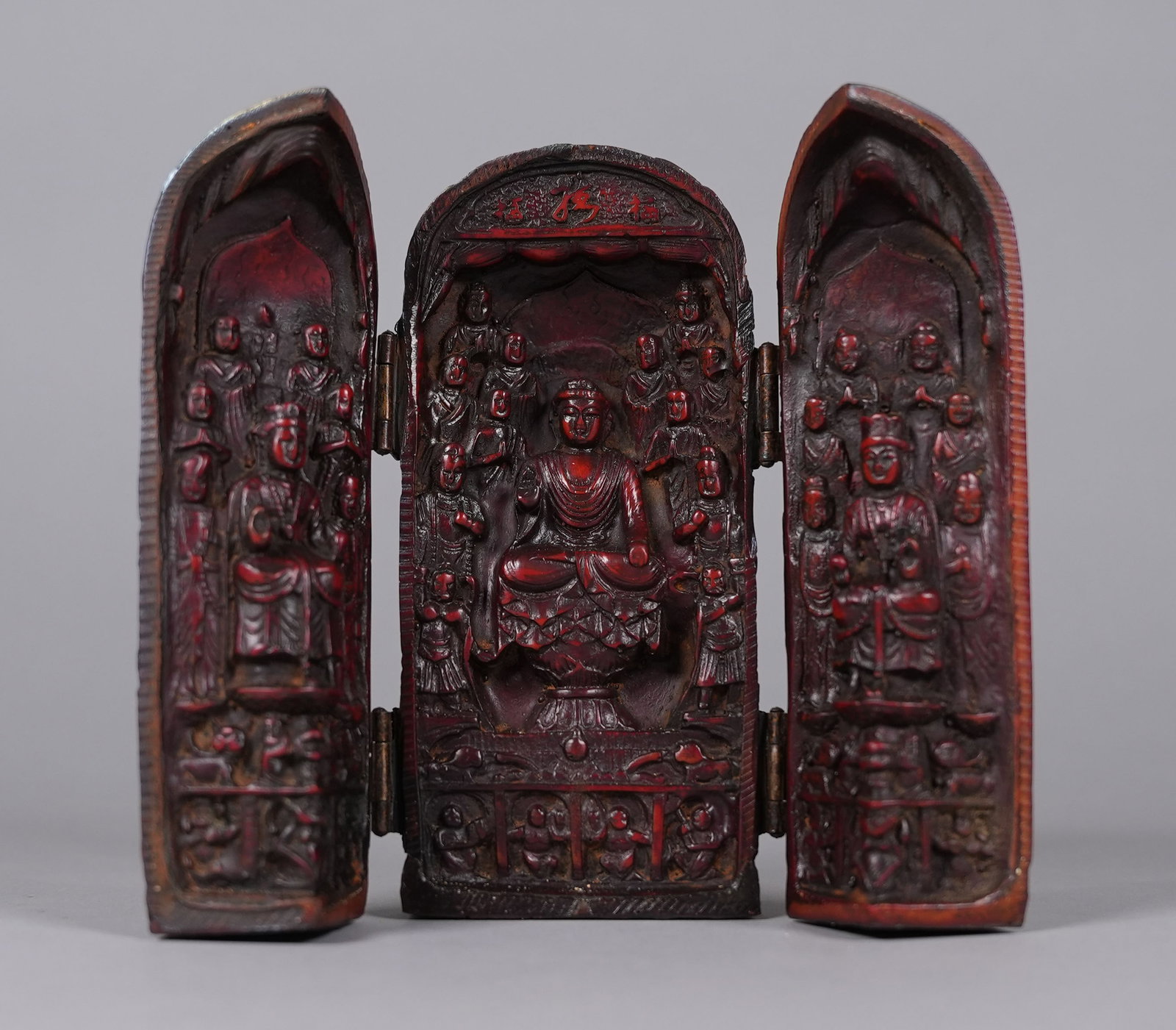 Lots Chinese carved items - 7